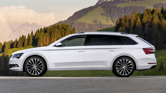Skoda Superb Combi Hd Art Keychain