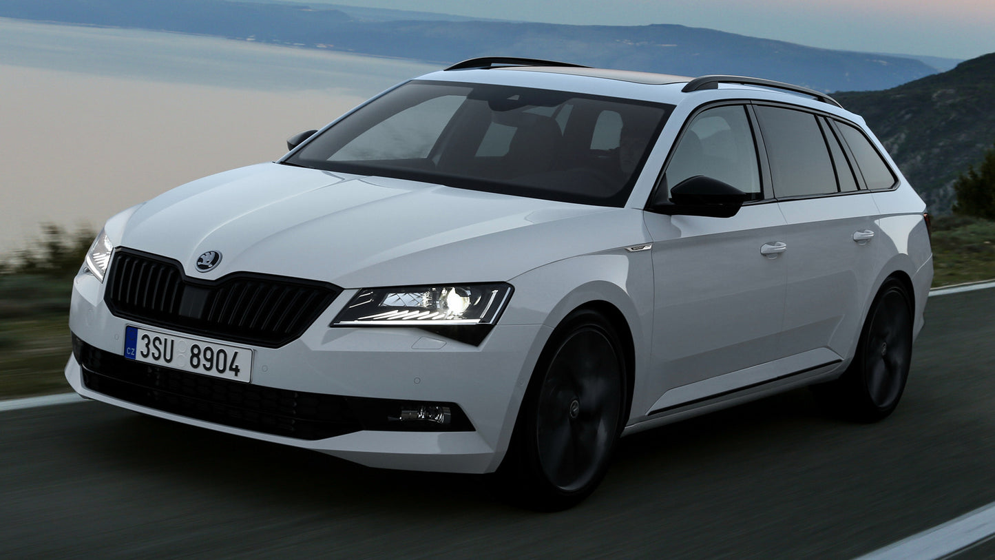 Skoda Superb Combi Sportline Hd Art Keychain