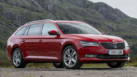 Skoda Superb Estate Uk Hd Art Keychain