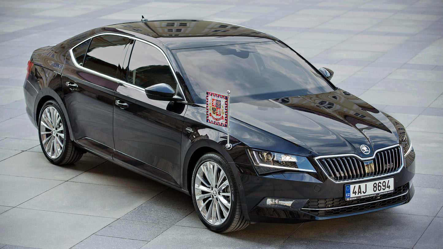 Skoda Superb Laurin And Klement Presidential Hd Art Keychain