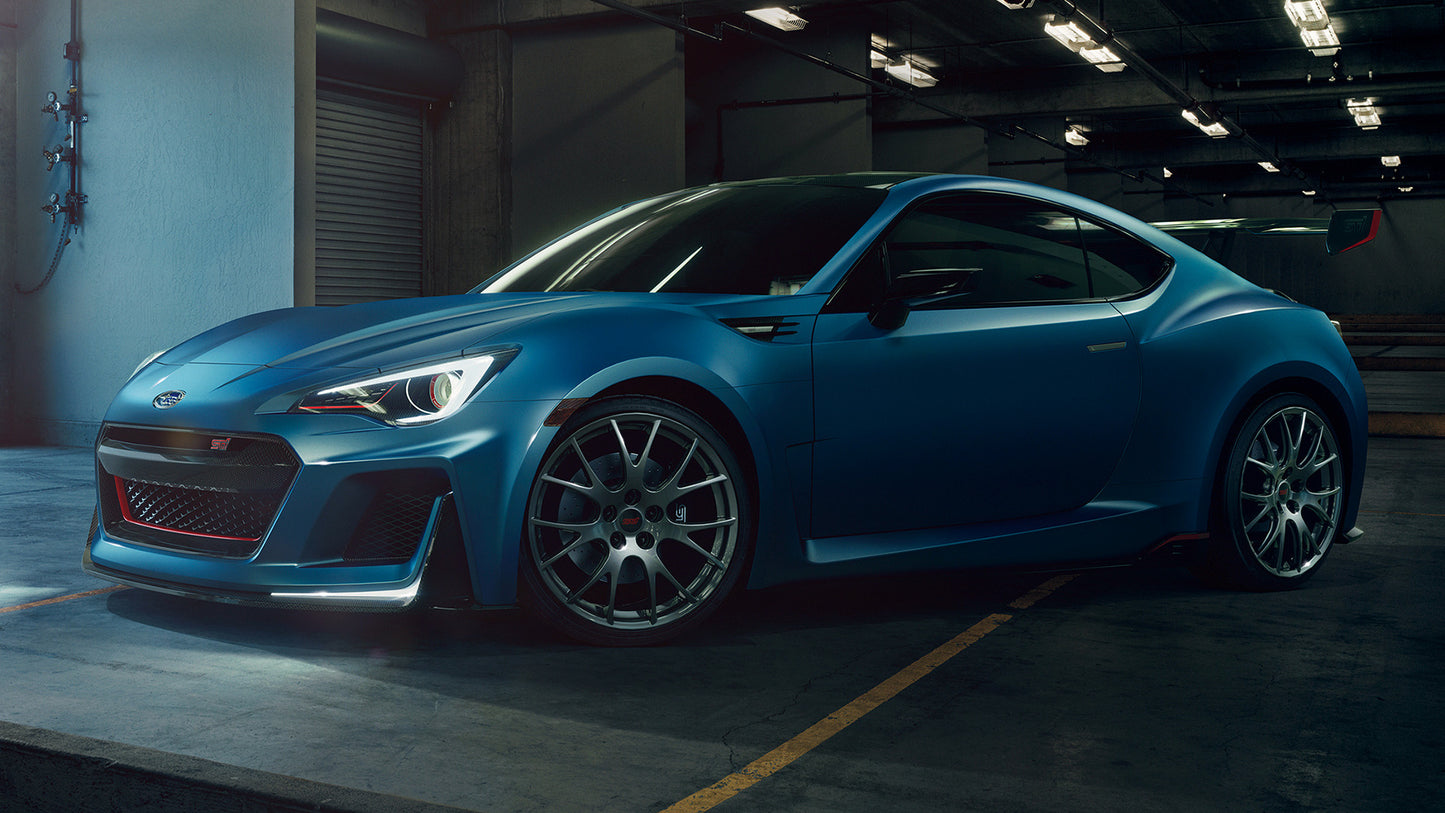 Subaru Brz Sti Performance Concept Hd Art Keychain