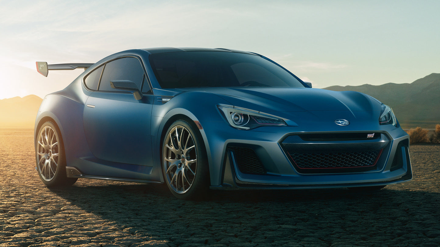 Subaru Brz Sti Performance Concept Hd Art Keychain