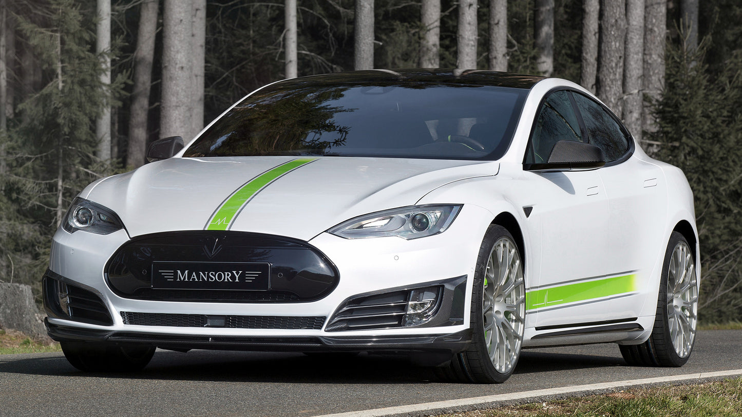 Tesla Model S By Mansory Hd Art Keychain