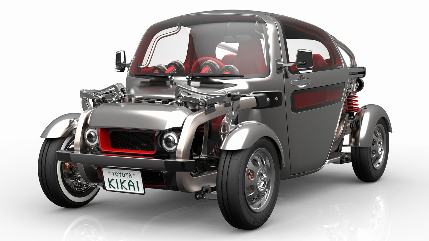 Toyota Kikai Concept Hd Art Keychain