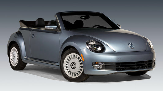 Volkswagen Beetle Convertible Denim Us Hd Art Keychain
