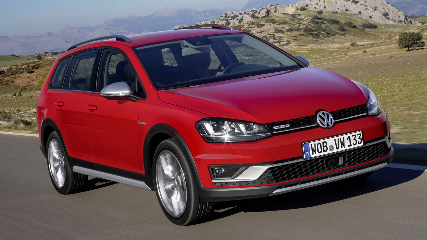 Volkswagen Golf Alltrack Hd Art Keychain