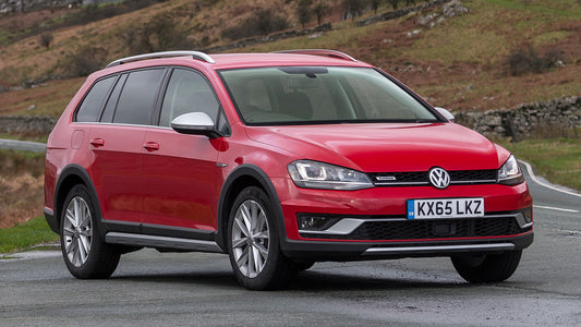 Volkswagen Golf Alltrack Uk Hd Art Keychain