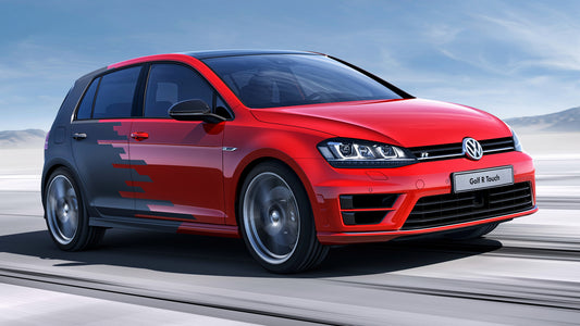 Volkswagen Golf R Touch Hd Art Keychain