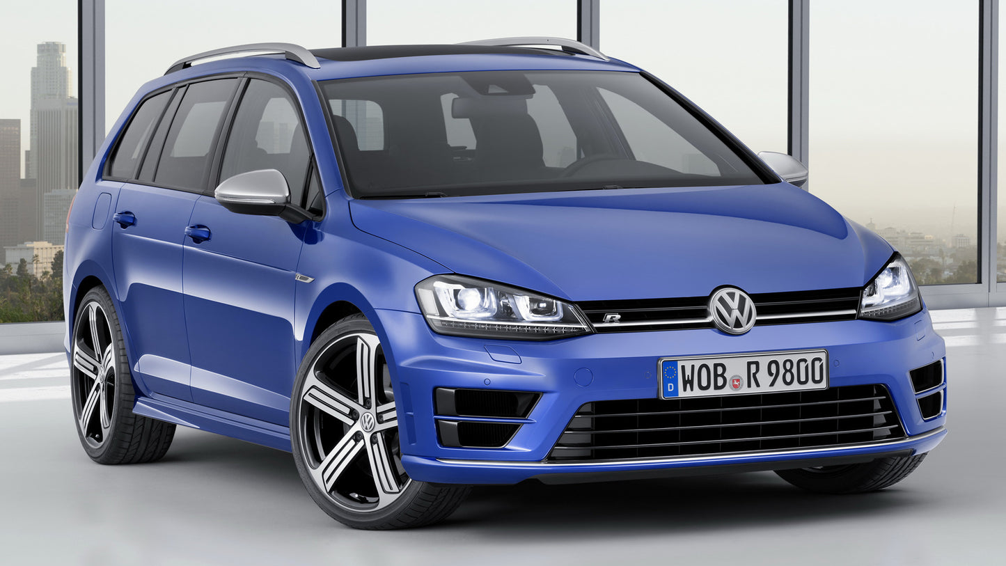 Volkswagen Golf R Variant Hd Art Keychain