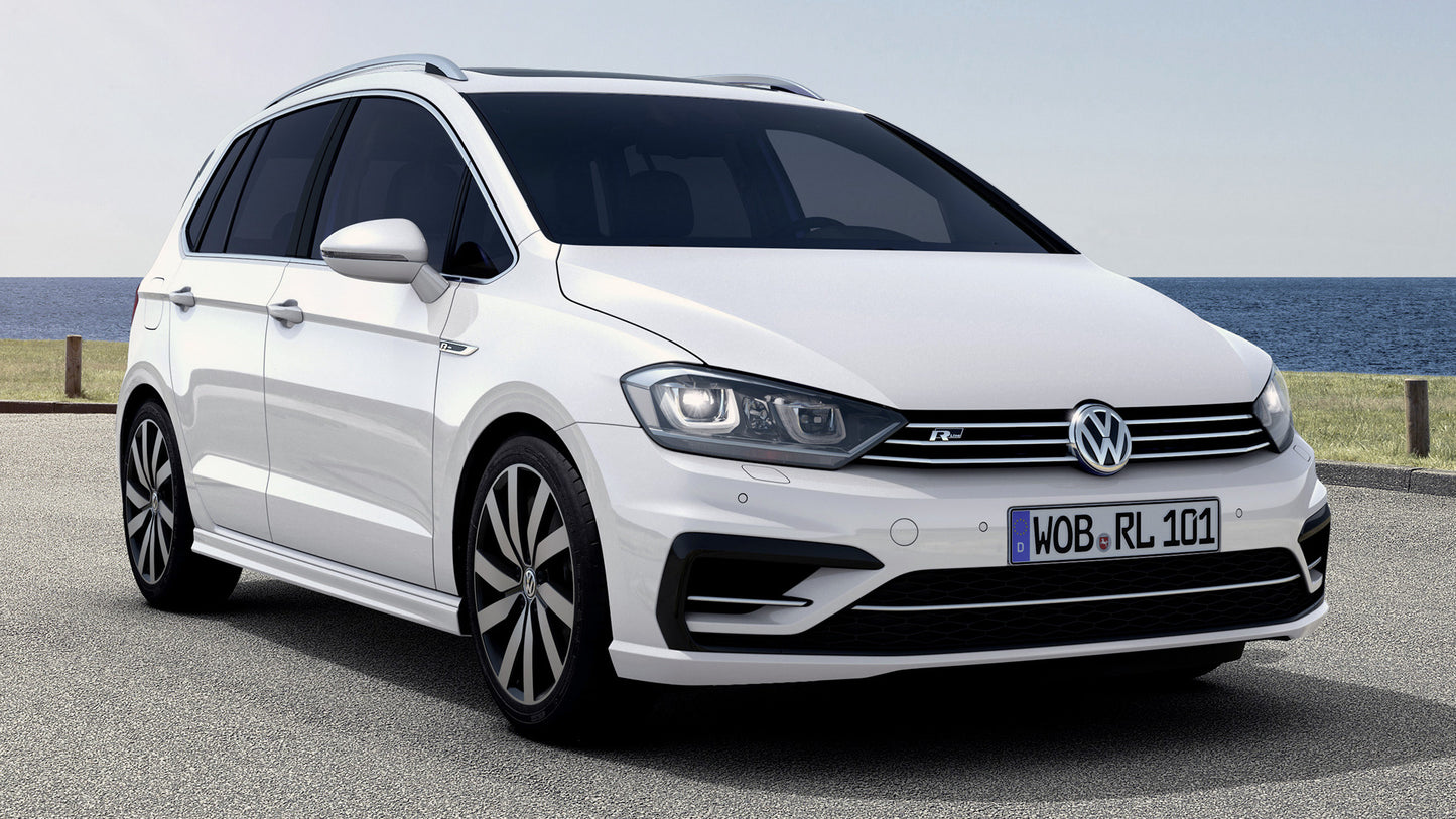 Volkswagen Golf Sportsvan R Line Hd Art Keychain