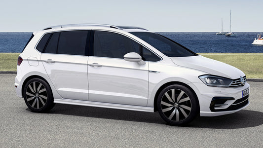 Volkswagen Golf Sportsvan R Line Hd Art Keychain