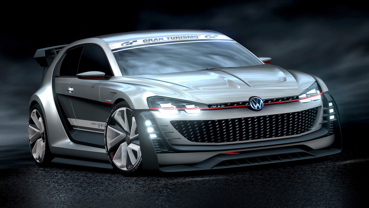 Volkswagen Gti Supersport Vision Gran Turismo Hd Art Keychain