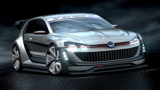 Volkswagen Gti Supersport Vision Gran Turismo Hd Art Keychain
