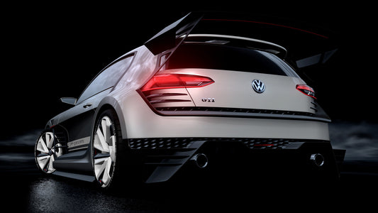 Volkswagen Gti Supersport Vision Gran Turismo Hd Art Keychain
