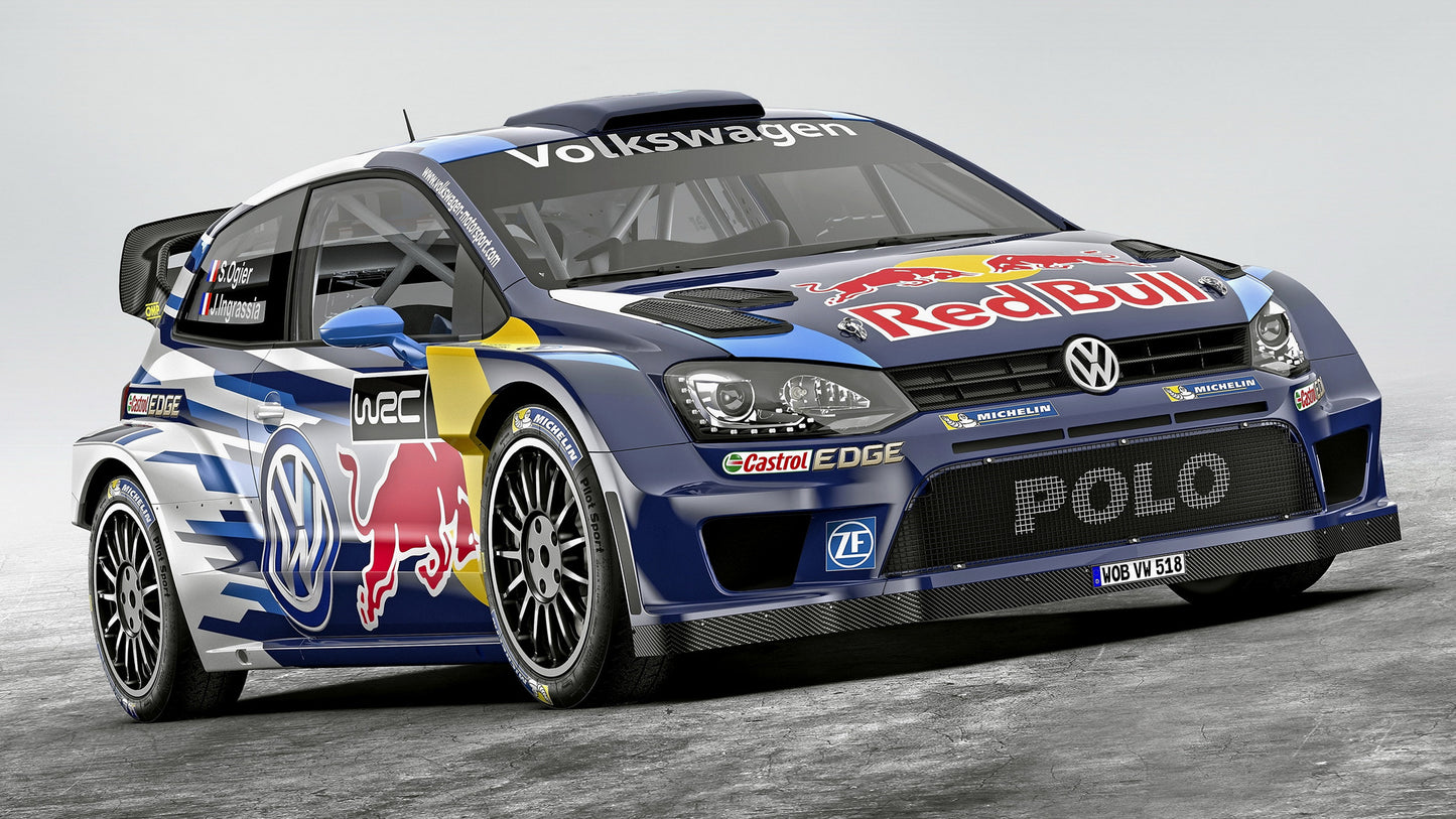 Volkswagen Polo R Wrc Hd Art Keychain