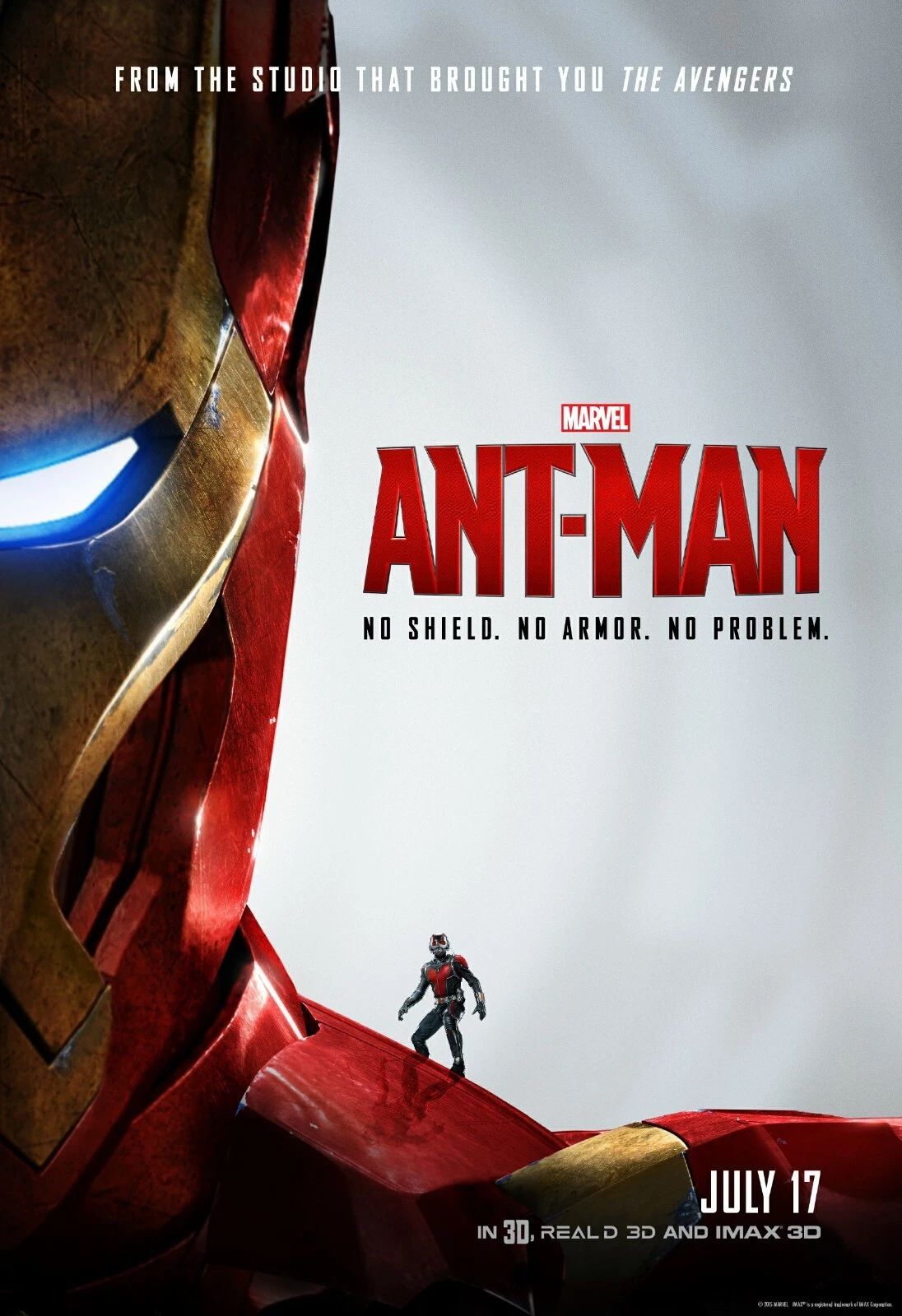 2015 Ant Man Movie Magnet Marvel Paul Rudd Scott Lang Iron Man Stark