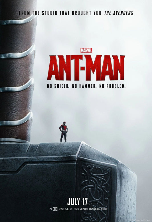 2015 Ant Man Movie Magnet Marvel Paul Rudd Scott Lang Thor Hammer
