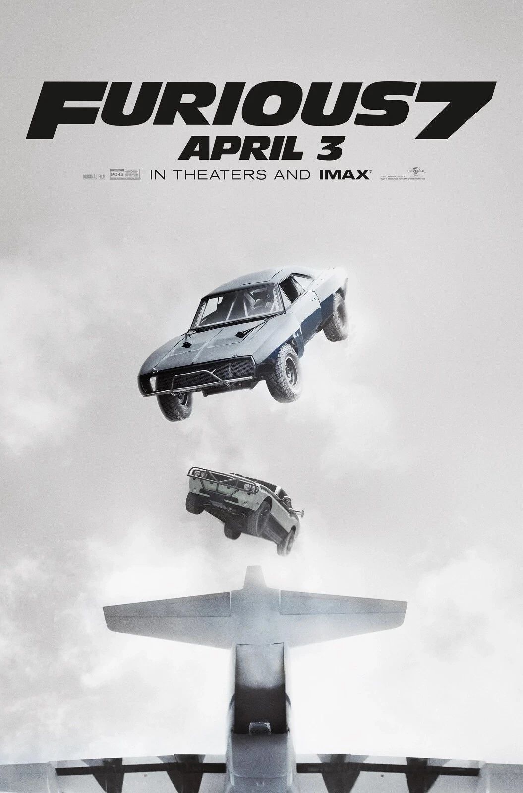 2015 Fast & Furious 7 Movie Keychain Paul Walker Vin Diesel Brian Dominic 1