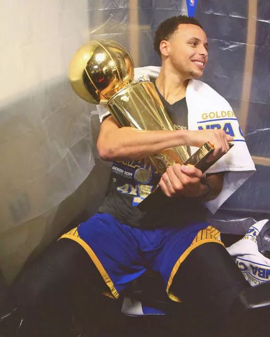 2015 Golden State Warriors Stephen Curry Glossy Keychain Nba Champion Keychain 1