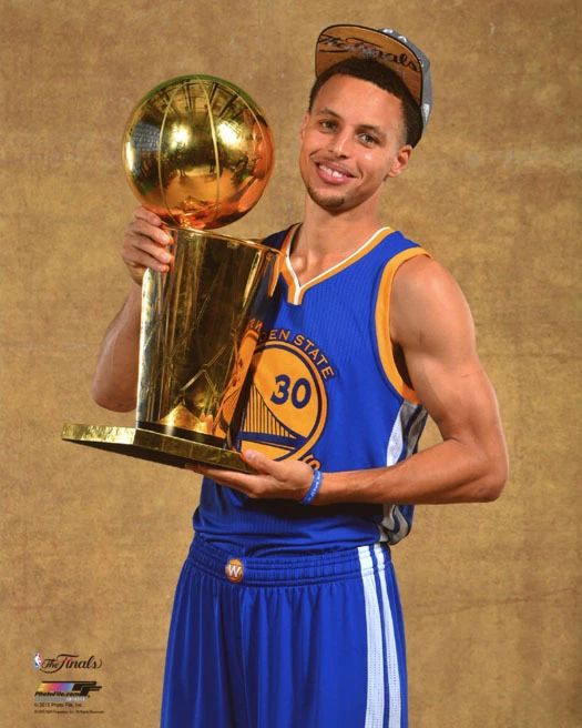 2015 Golden State Warriors Stephen Curry Glossy Magnet Nba Champion Magnet 2