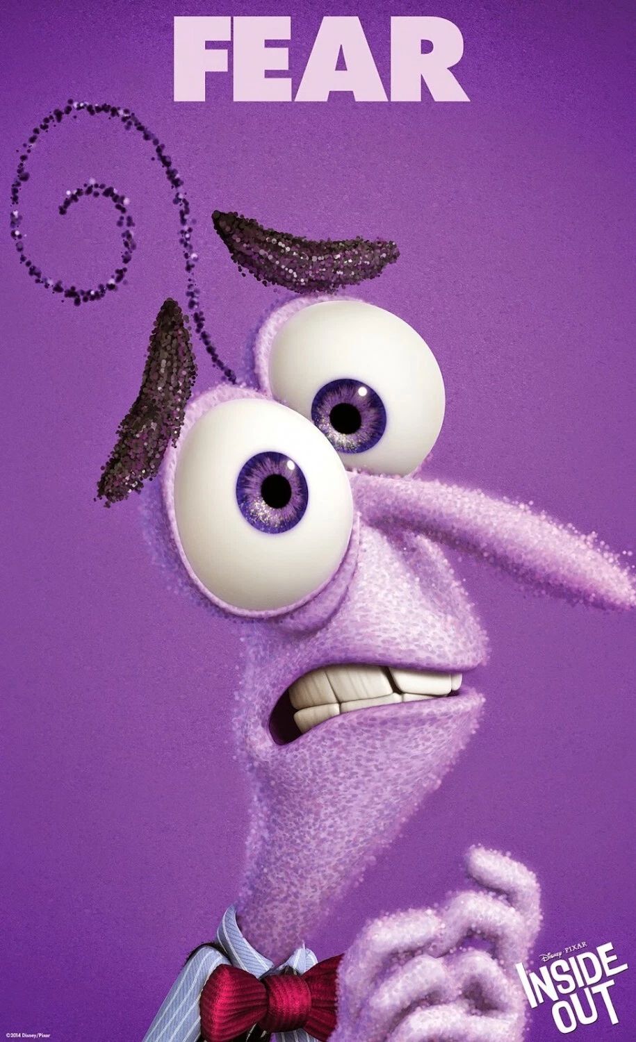 2015 Inside Out Movie Magnet Joy Anger Fear Sadness Disgust Bing Bong