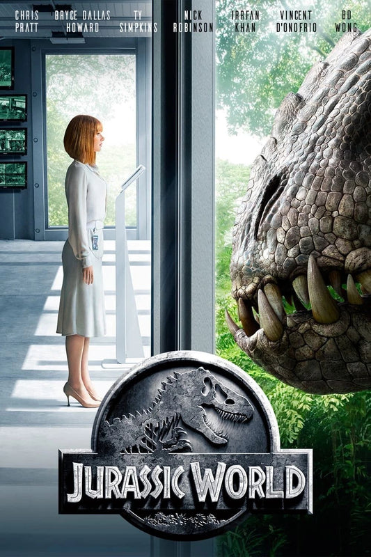 2015 Jurassic World Movie Keychain Chris Pratt Owen Grady Claire Dearing