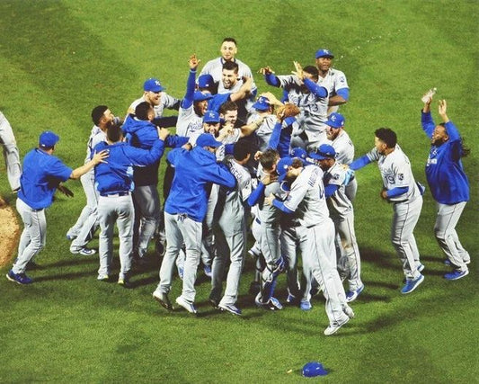 2015 Kansas City Royals Champions Keychain World Series Keychain Celebrating!