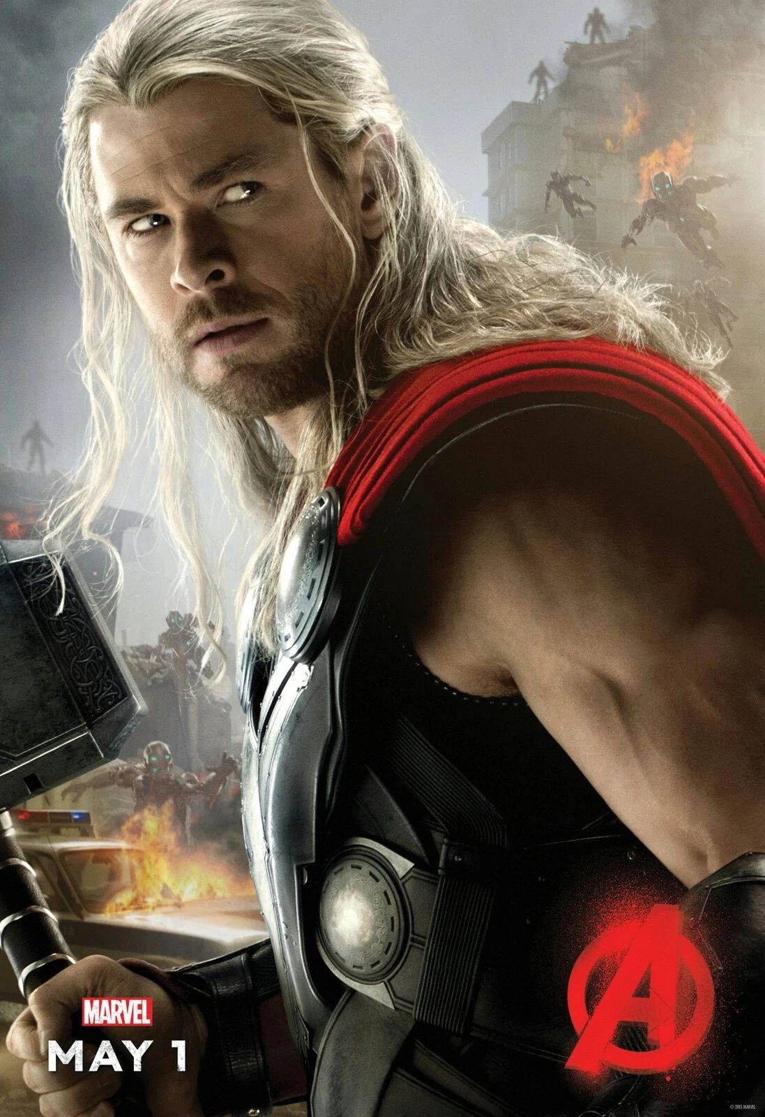 2015 Marvel The Avengers Age Of Ultron Thor God Of Thunder 300 PCS Jigsaw Puzzle