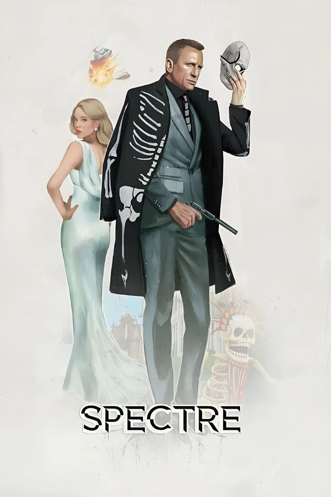 2015 Spectre Movie Magnet 007 James Bond Daniel Craig Eve Moneypenny M 1