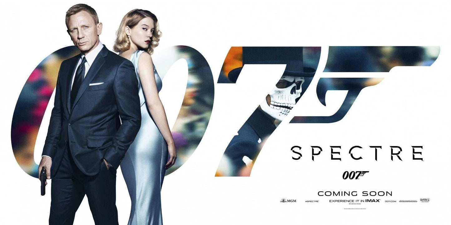 2015 Spectre Movie Magnet 007 James Bond Daniel Craig Eve Moneypenny M