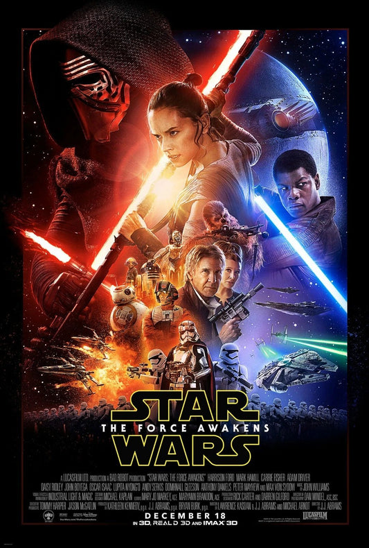 2015 Star Wars Episode Vii The Force Awakens Movie Keychain Rey & Kylo
