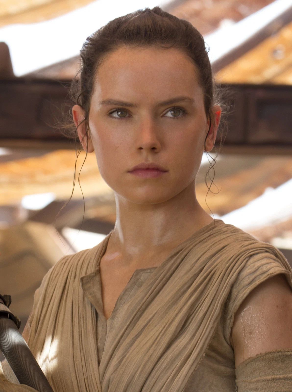 2015 Star Wars The Force Awakens Keychain Daisy Ridley Rey Jedi