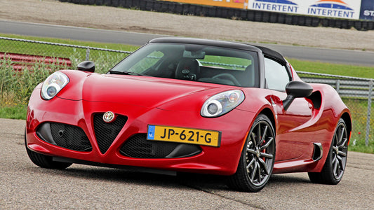 Alfa Romeo 4C Spider Cpz Track Edition Hd Art Keychain