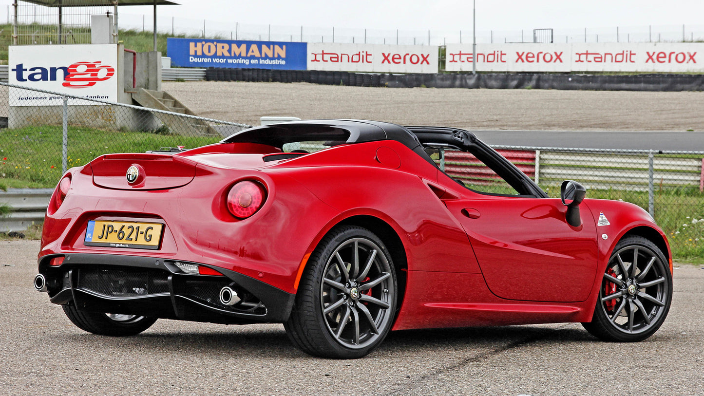 Alfa Romeo 4C Spider Cpz Track Edition Hd Art Keychain