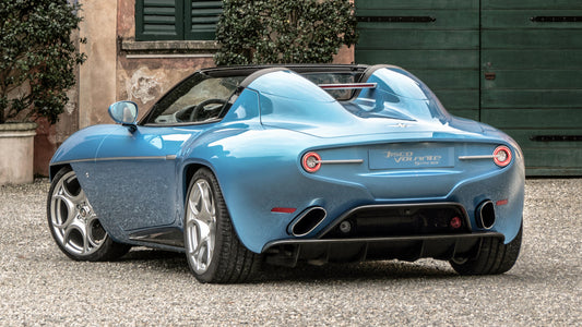 Alfa Romeo Disco Volante Spyder Hd Art Keychain
