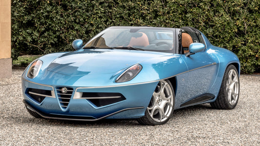 Alfa Romeo Disco Volante Spyder Hd Art Keychain