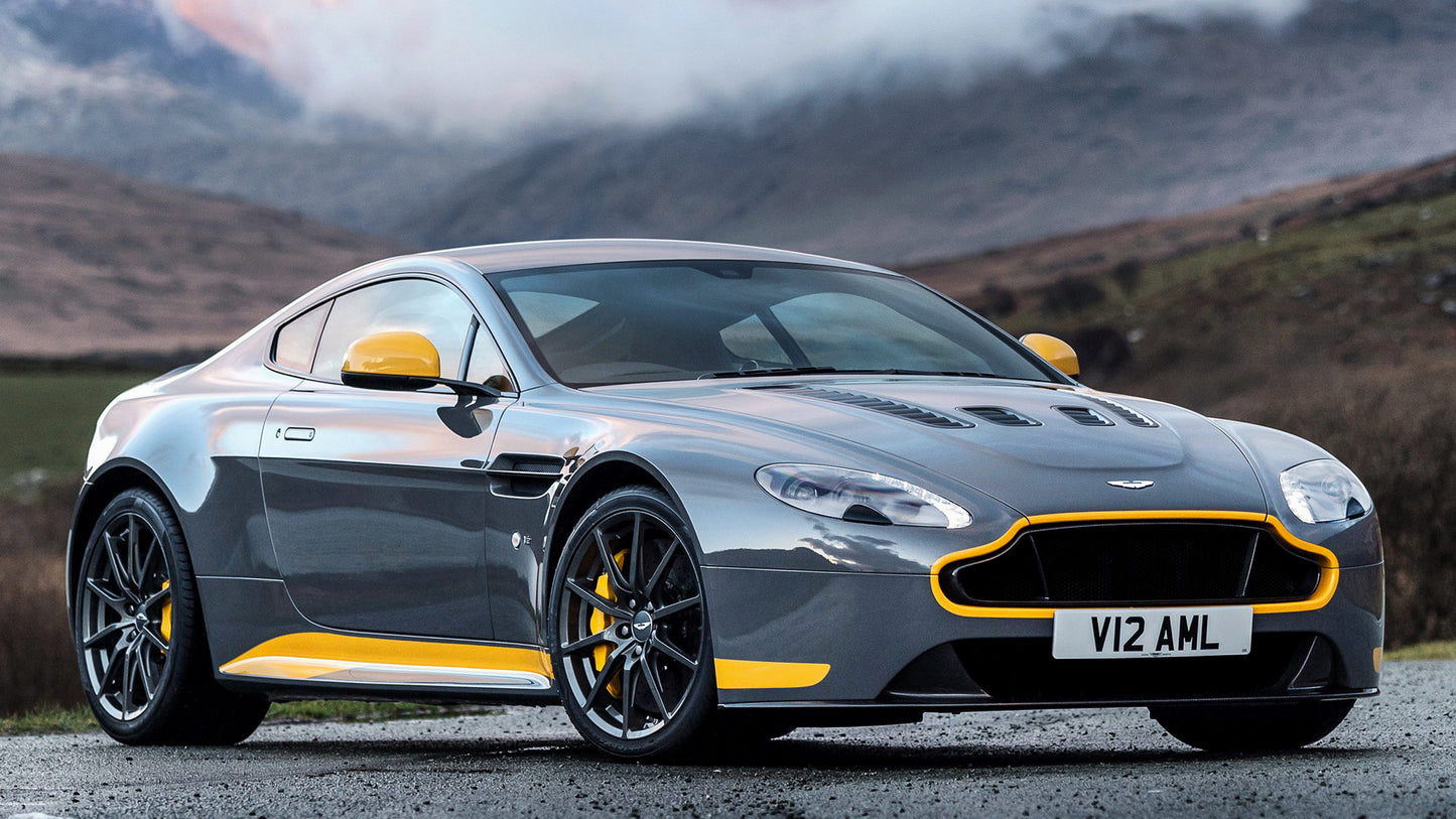 Aston Martin V12 Vantage S Sport Plus Pack Uk Hd Art Keychain
