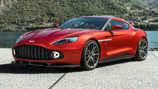 Aston Martin Vanquish Zagato Hd Art Keychain