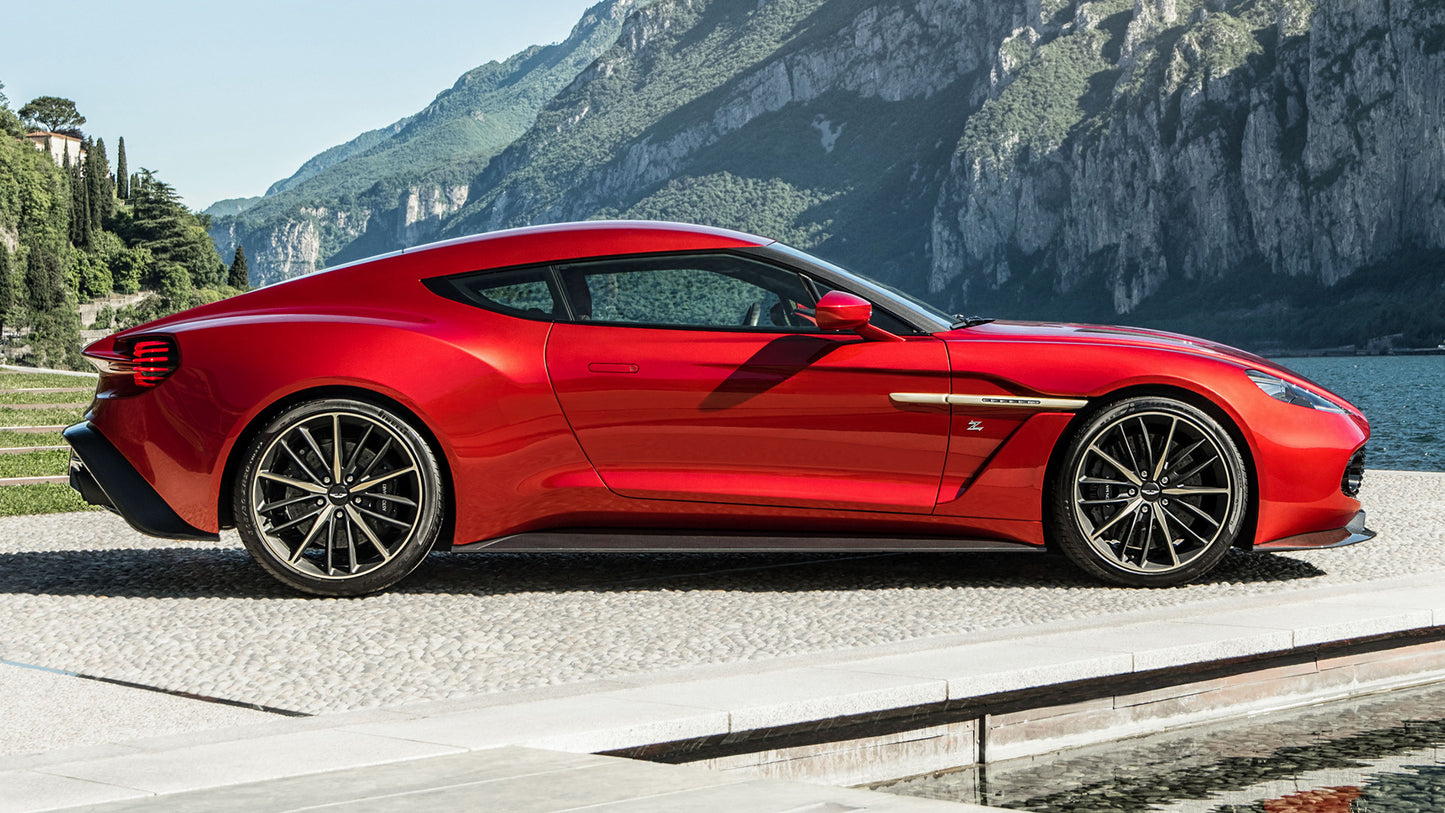 Aston Martin Vanquish Zagato Hd Art Keychain