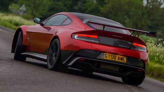 Aston Martin Vantage Gt8 Uk Hd Art Keychain