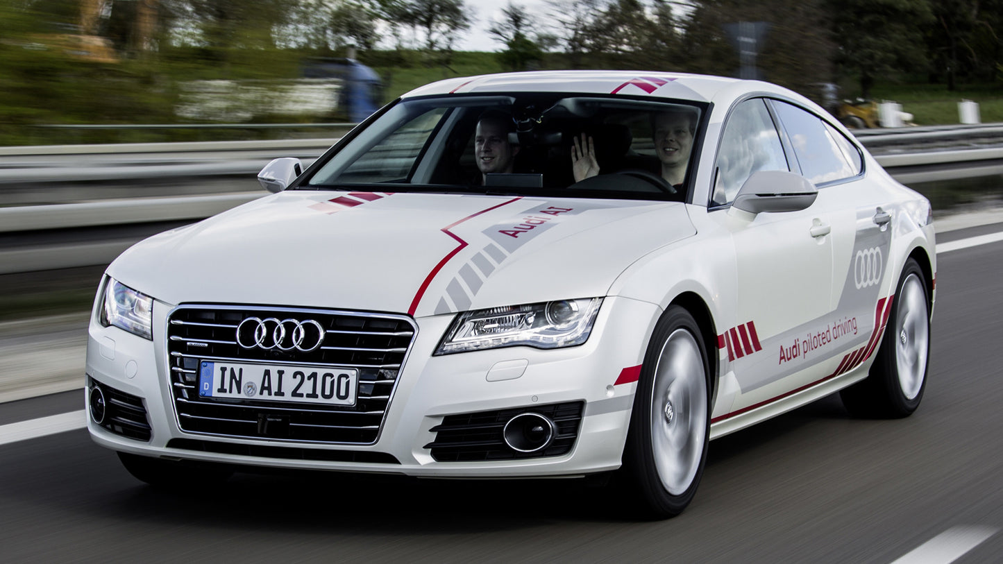 Audi A7 Sportback Piloted Driving Concept Hd Art Keychain