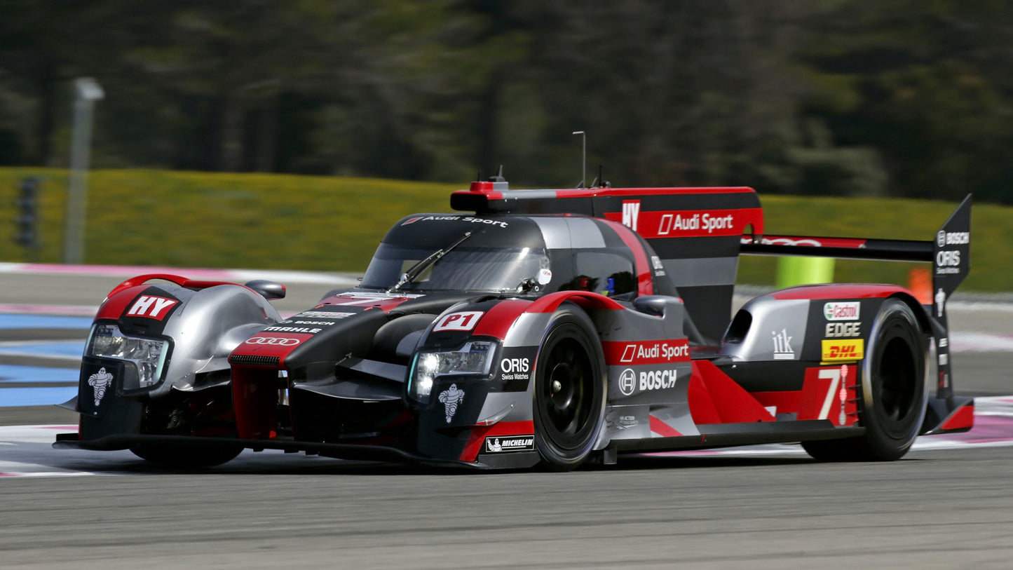 Audi R18 E Tron Quattro Hd Art Keychain