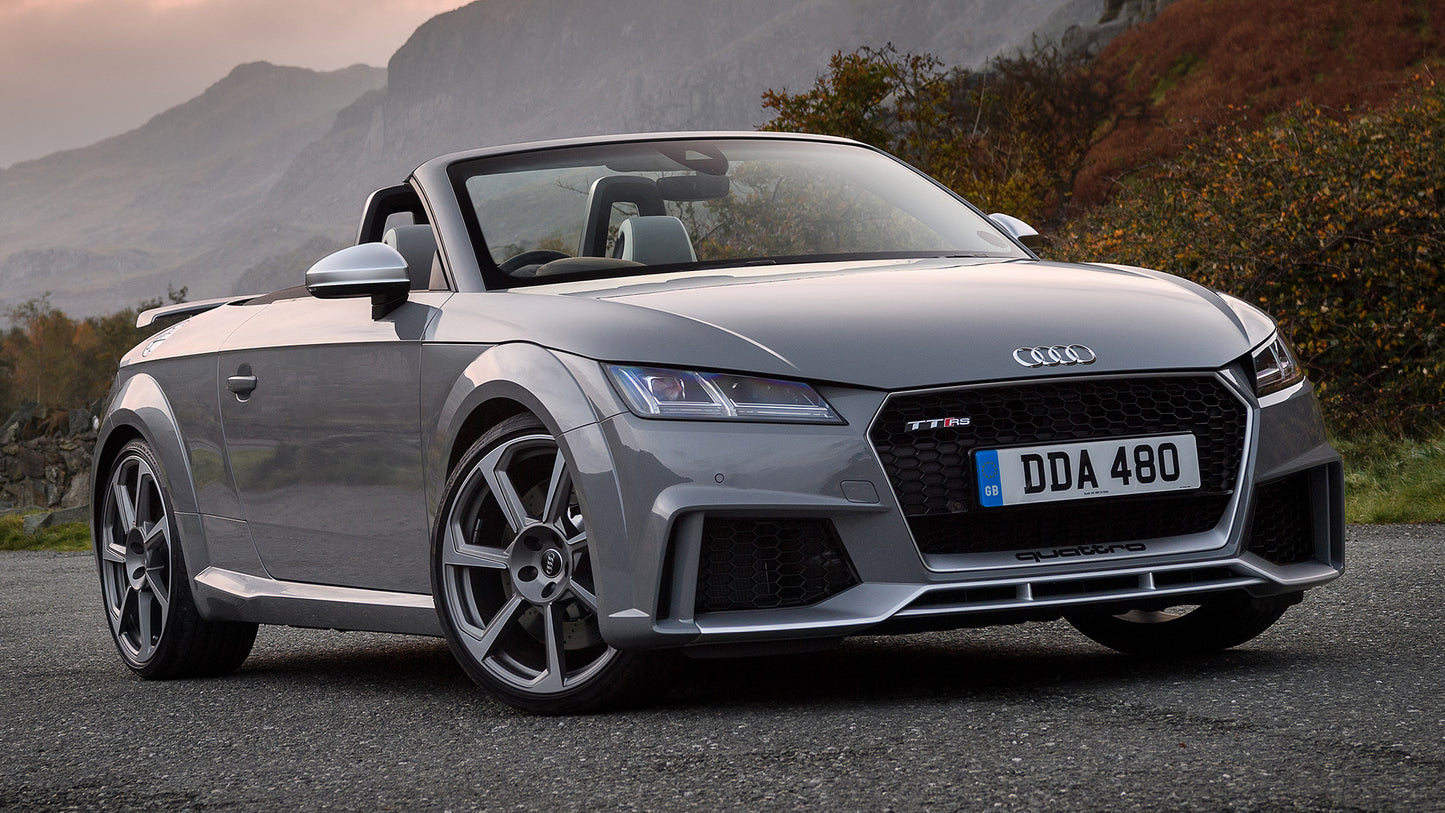 Audi Tt Rs Roadster Uk Hd Art Keychain