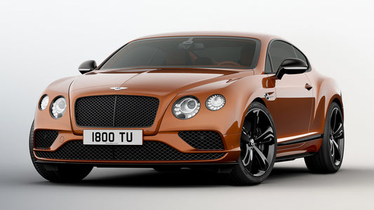 Bentley Continental Gt Speed Black Edition Hd Art Keychain