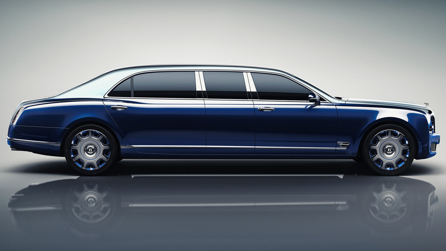 Bentley Mulsanne Grand Limousine By Mulliner Hd Art Keychain