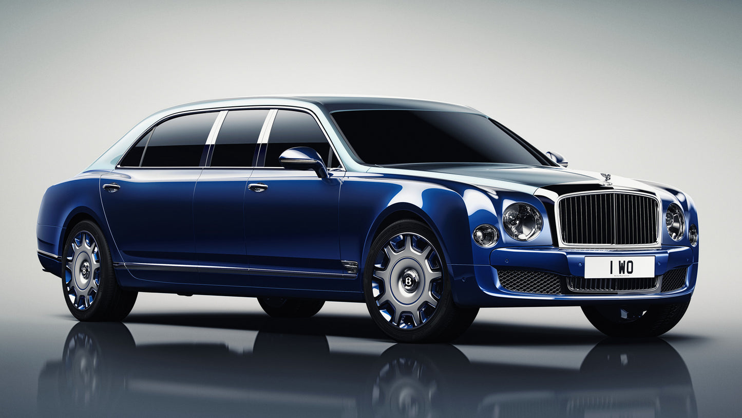 Bentley Mulsanne Grand Limousine By Mulliner Hd Art Keychain