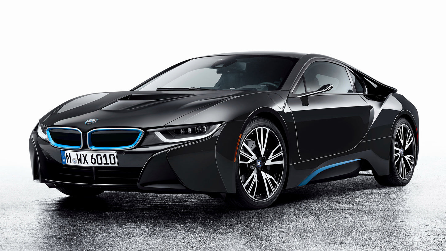 Bmw I8 Mirrorless Concept Hd Art Keychain