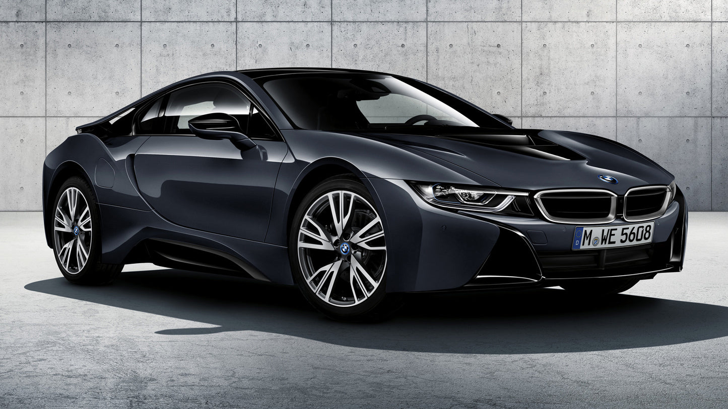 Bmw I8 Protonic Dark Silver Edition Hd Art Keychain