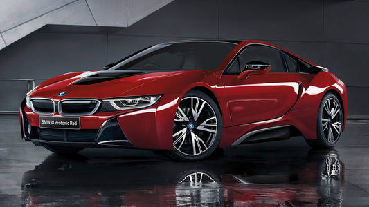 Bmw I8 Protonic Red Edition Hd Art Keychain
