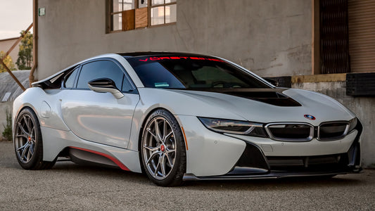 Bmw I8 Vr E By Vorsteiner Us Hd Art Keychain